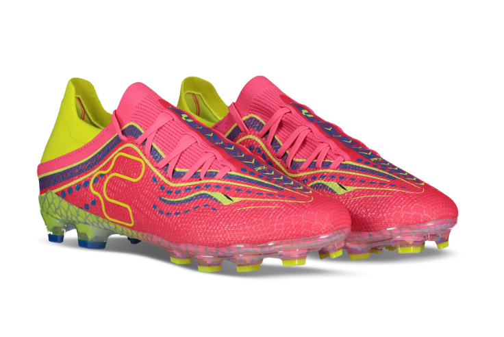Charly Zenetik 26 PFX Select Soccer Cleats (fuchsia/yellow)