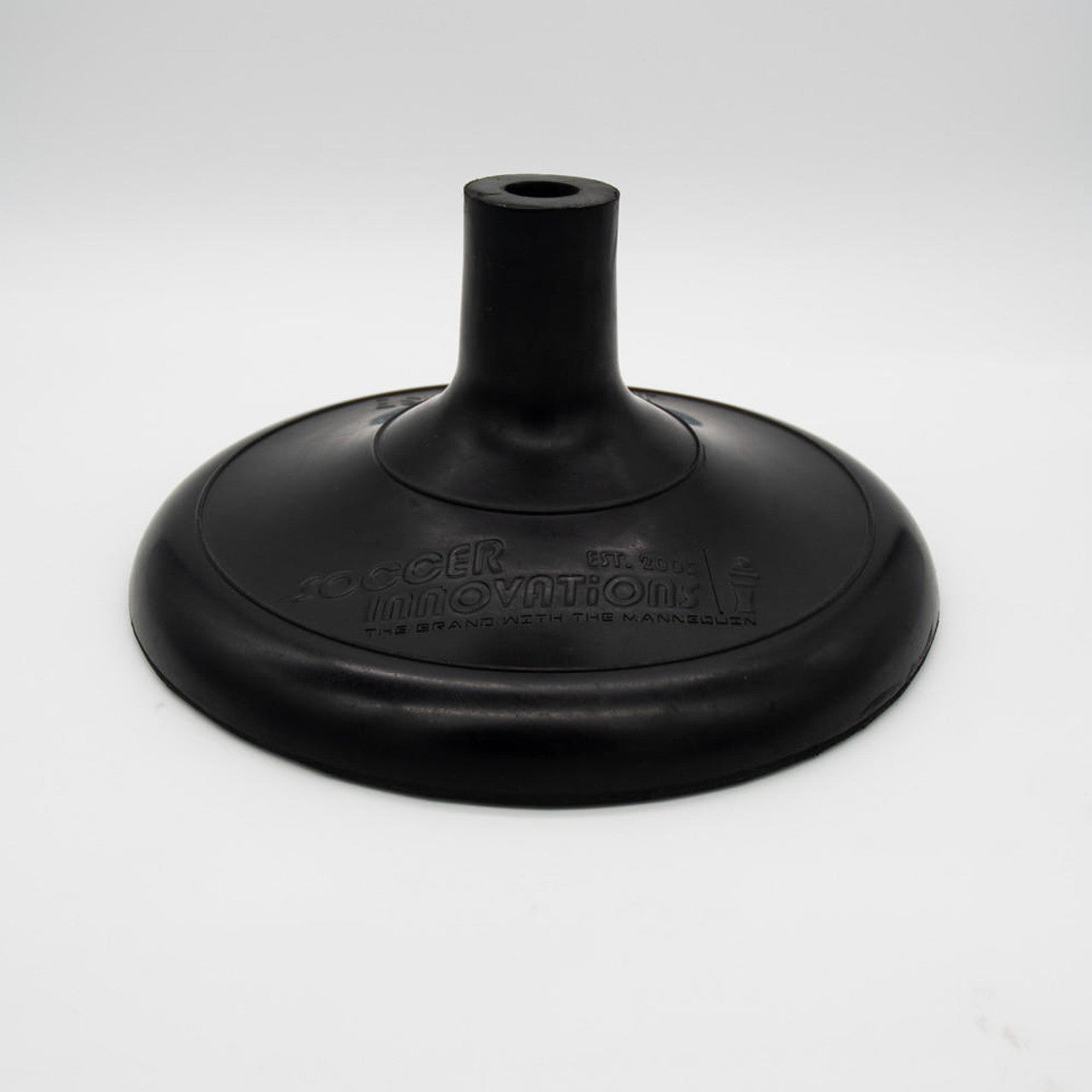 Base de goma de 1 pulgada para postes de agilidad o banderines de esquina de Soccer Innovations