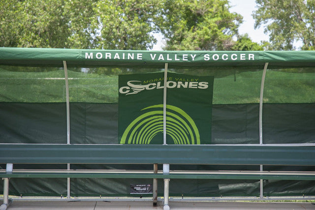 Refugio para banca de fútbol del equipo MVP IV de Soccer Innovations