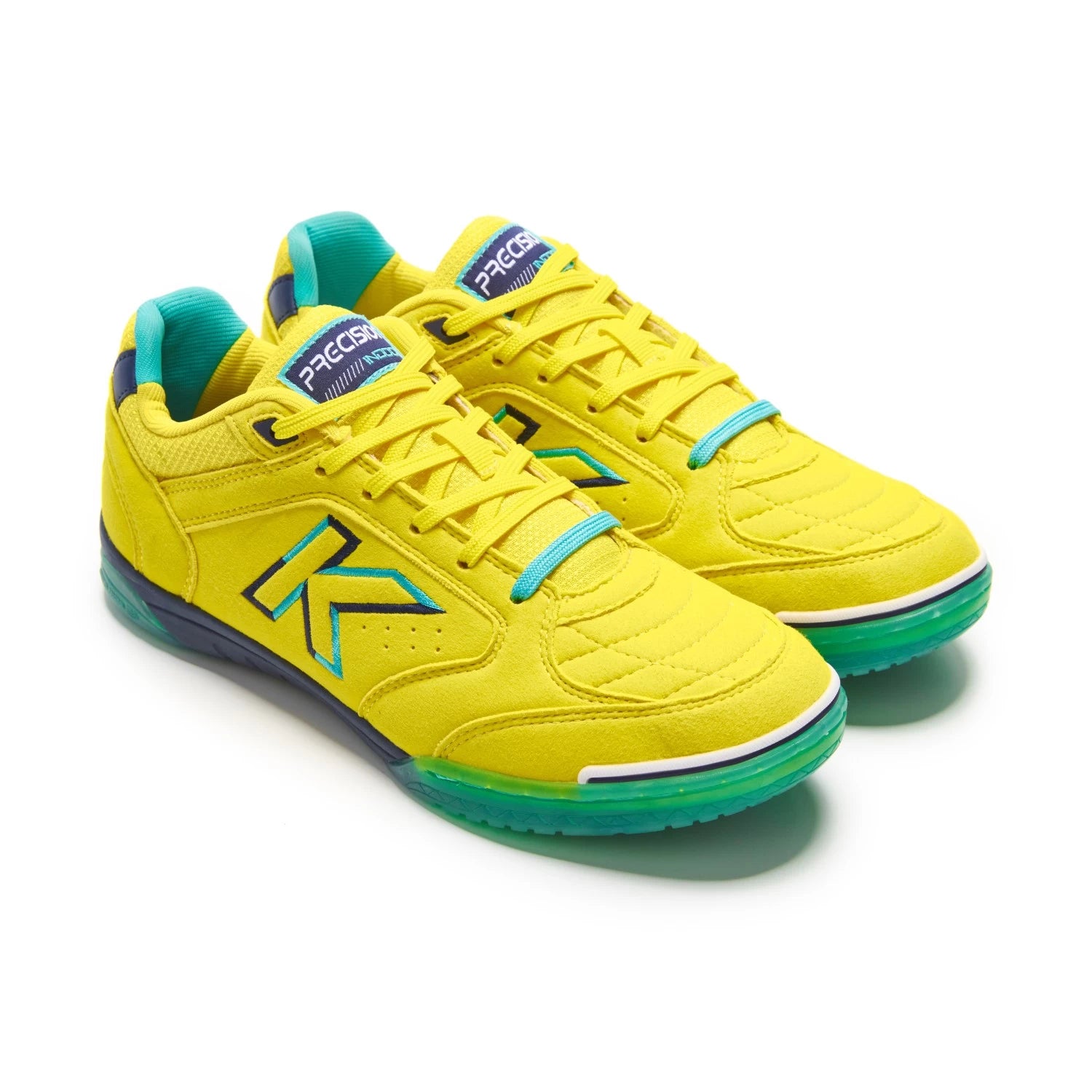 Zapatillas de fútbol sala Kelme Precision (amarillo/azul marino)