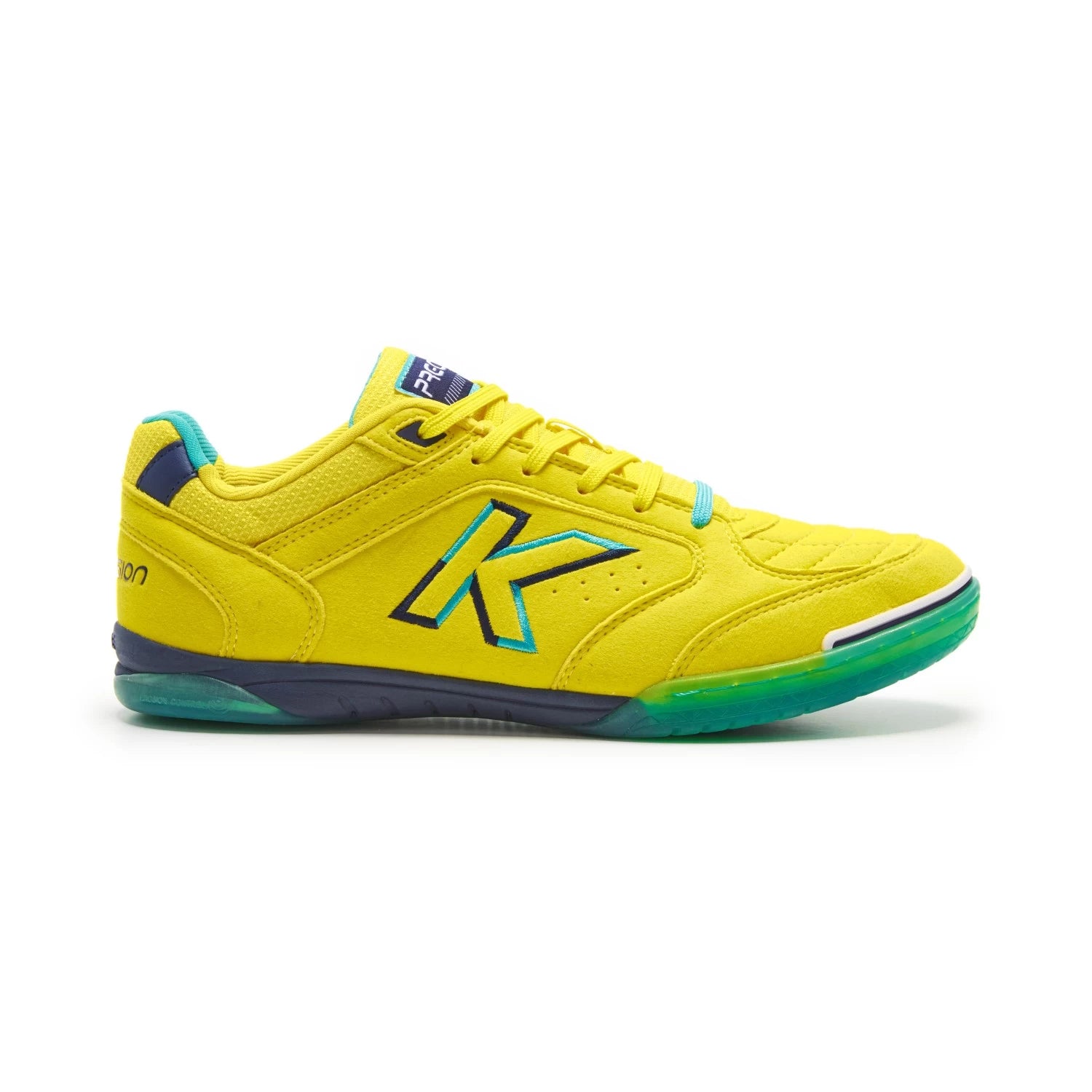 Zapatillas de fútbol sala Kelme Precision (amarillo/azul marino)