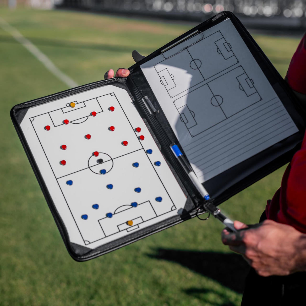 Carpeta de entrenadores de fútbol de primera categoría de Soccer Innovations