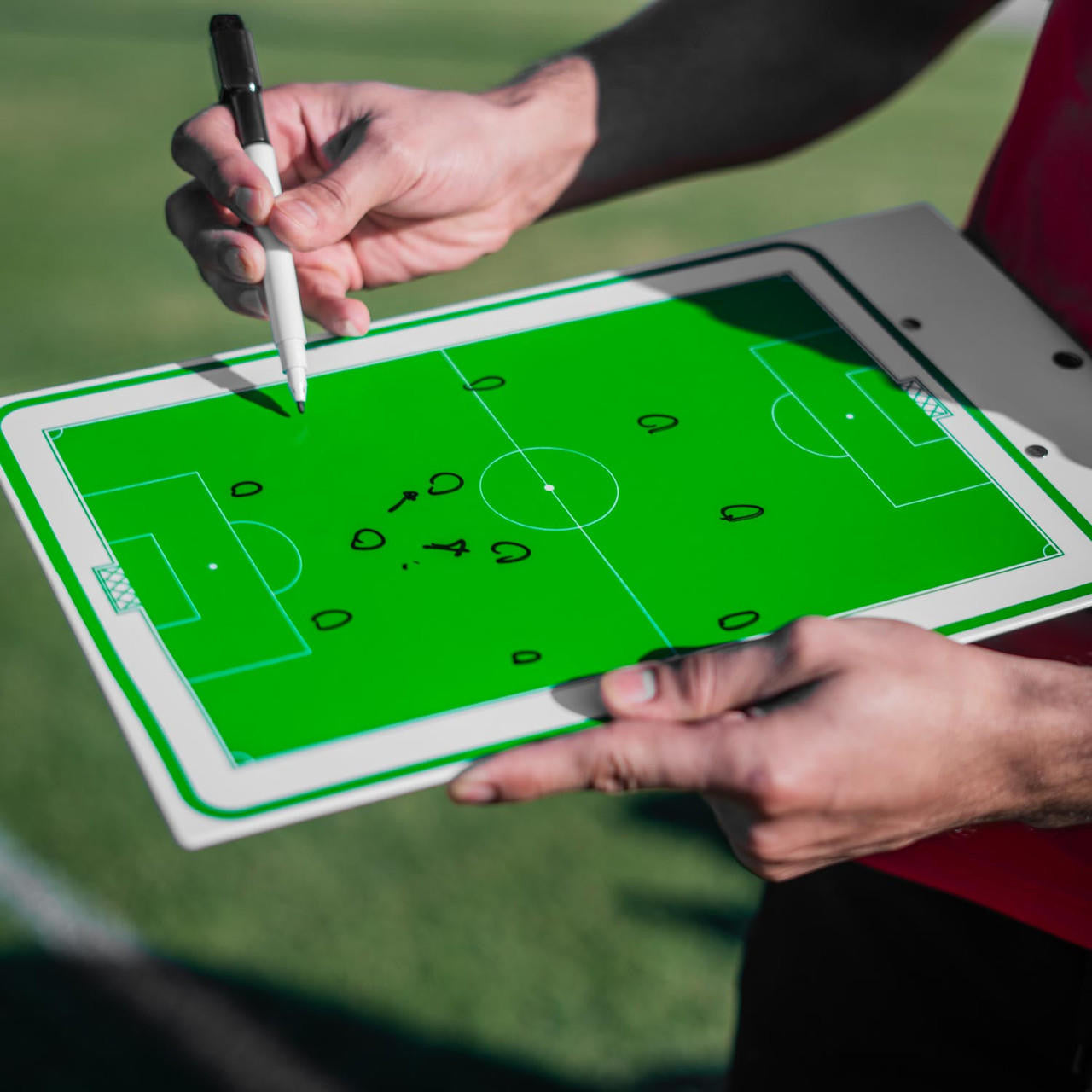 Portapapeles de tácticas de fútbol para entrenadores de Soccer Innovations