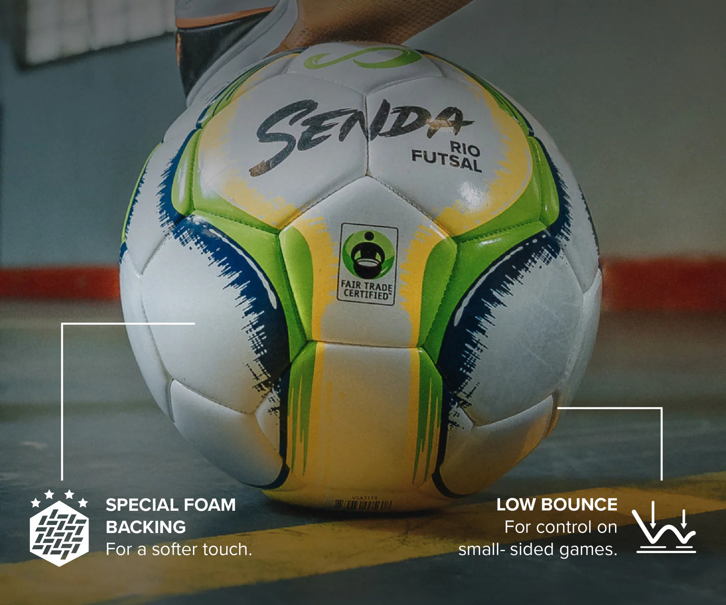 Balón de fútbol sala Senda Rio Match