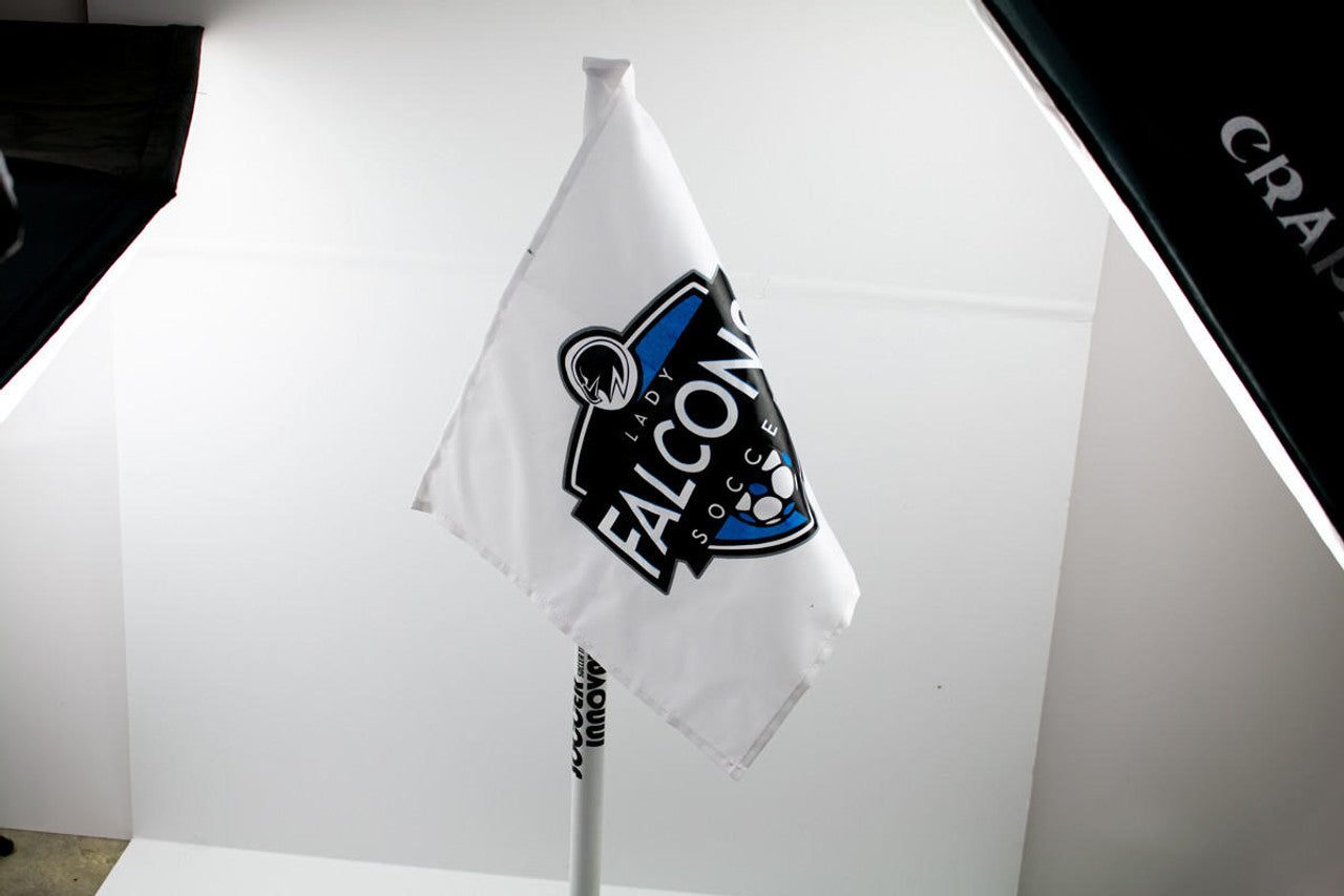 Banderines de esquina de fútbol personalizados de Soccer Innovations (juego de 4)