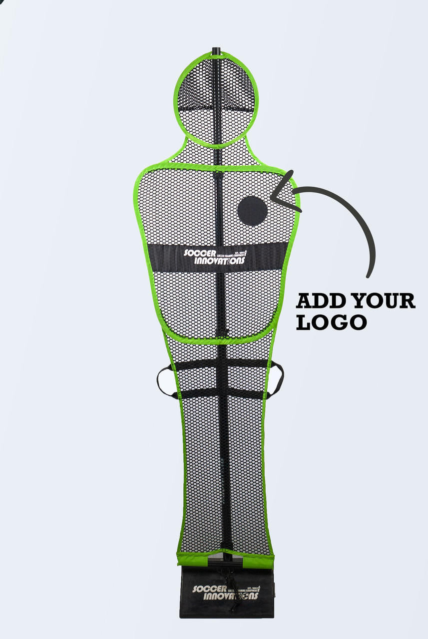 Maniquí de césped artificial para pared de fútbol juvenil de Soccer Innovations