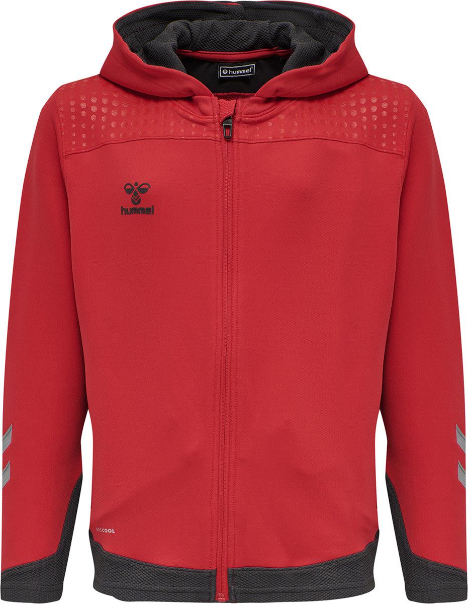 hummel Lead Zip Poly Hoodie-Soccer Command