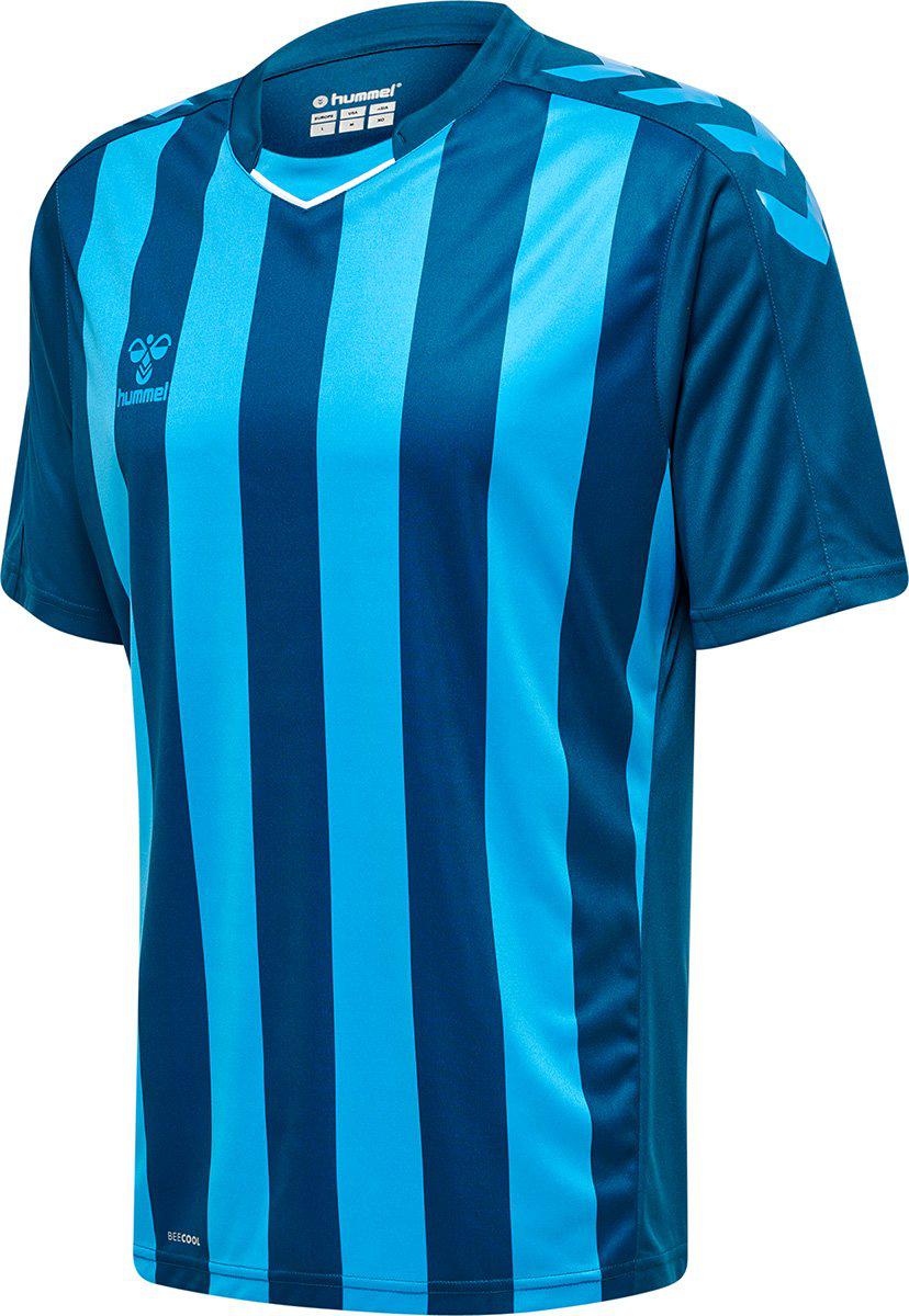 hummel Core XK Striped SS Jersey (youth)-Soccer Command