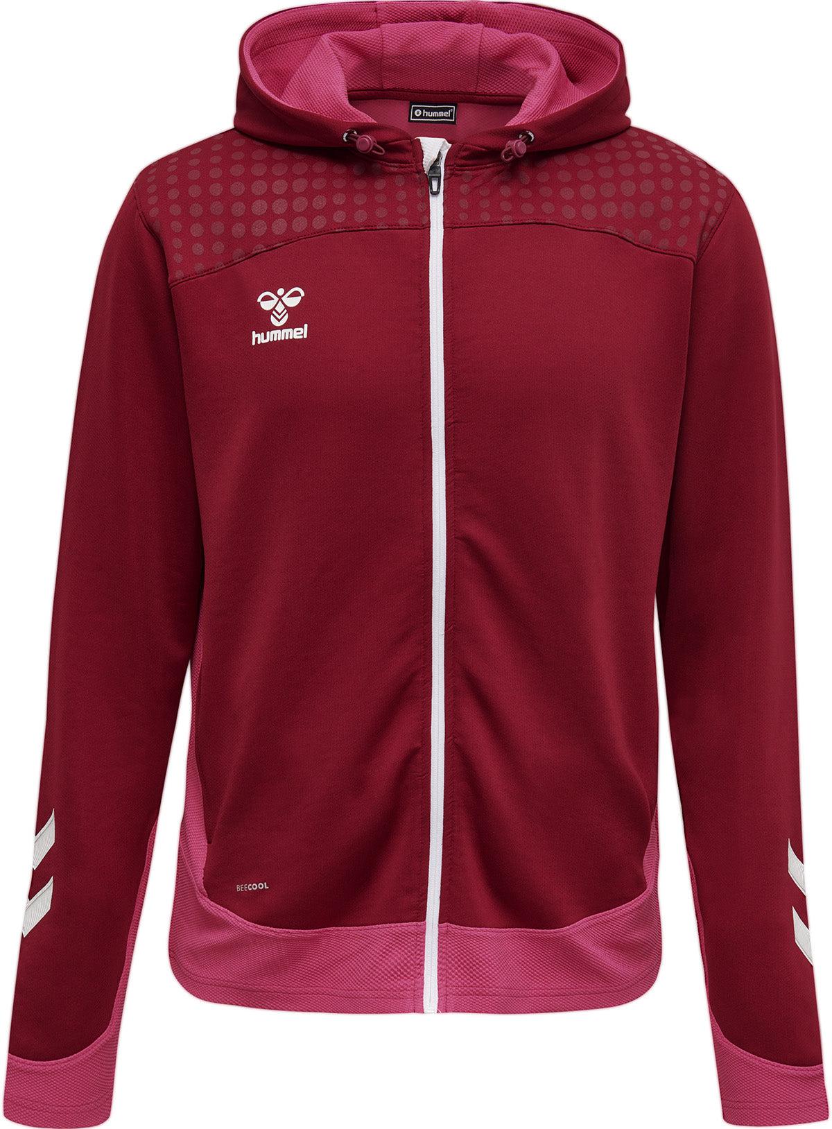 hummel Lead Zip Poly Hoodie-Soccer Command