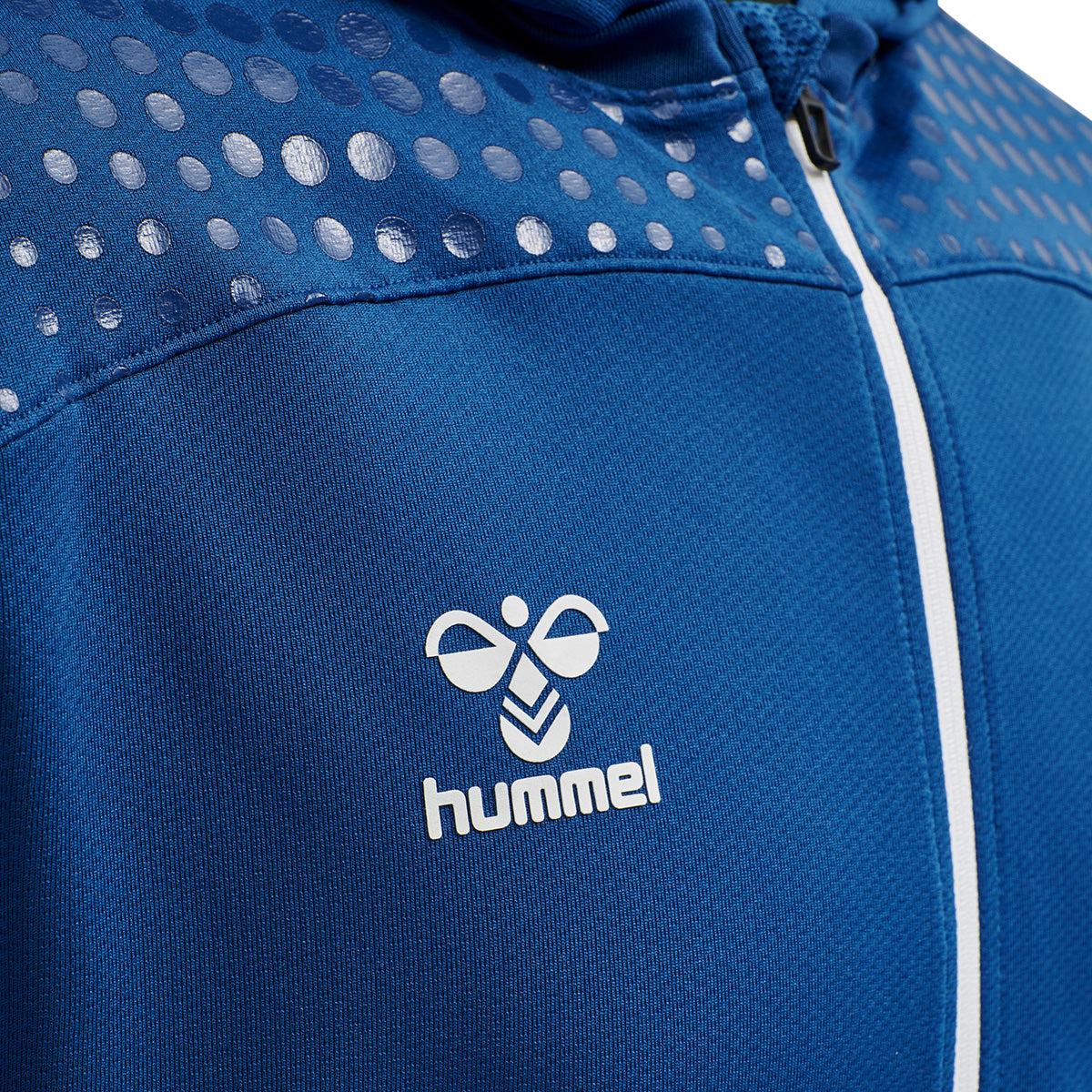 hummel Lead Zip Poly Hoodie-Soccer Command