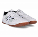 Kelme Indoor Copa Futsal Shoes - White/Black-Soccer Command