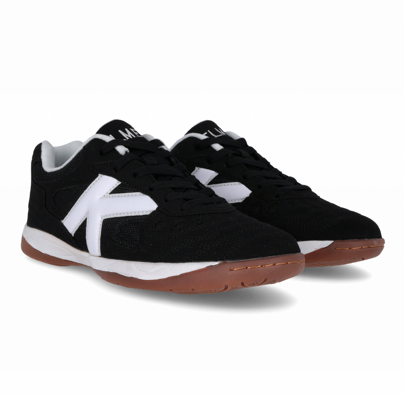 Kelme Indoor Copa Futsal Shoes - Black/White-Soccer Command