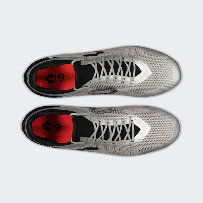 Charly PFX Gignac FG Soccer Cleats - Silver/Black-Soccer Command