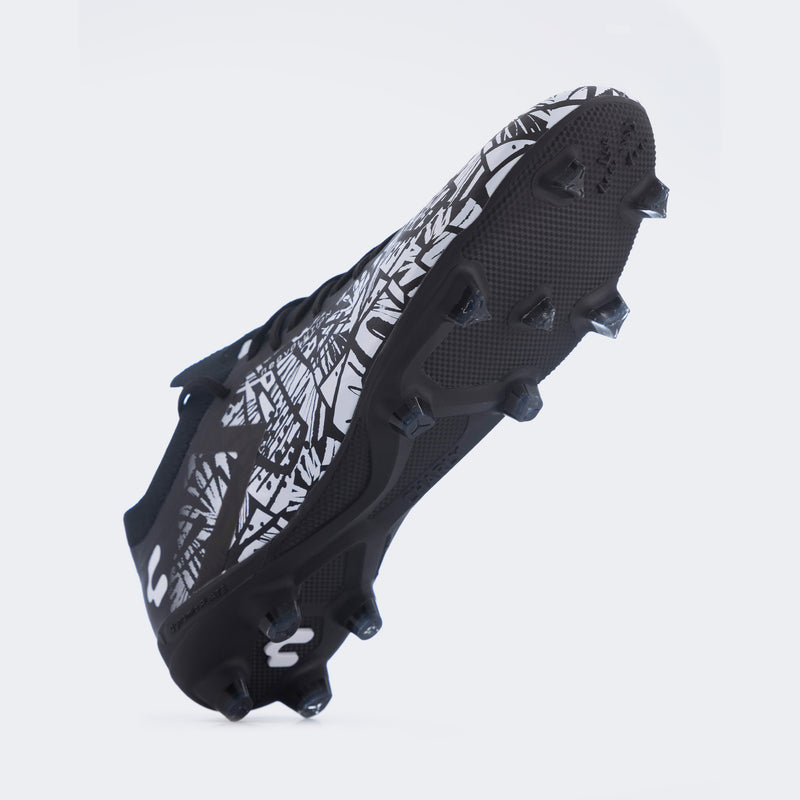 Charly Neovolution PFX Soccer Cleats - Black/White-Soccer Command