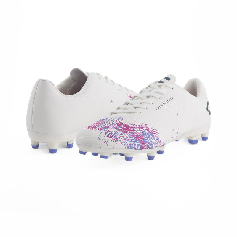 Charly Neovolution PFX Soccer Cleats - White/Pink-Soccer Command