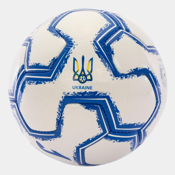 Joma Official Football Federation of Ukraine Soccer Ball (white)-Soccer Command