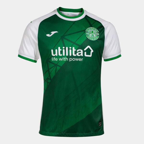 22/23 Joma Hibernian Home S/S Jersey-Soccer Command