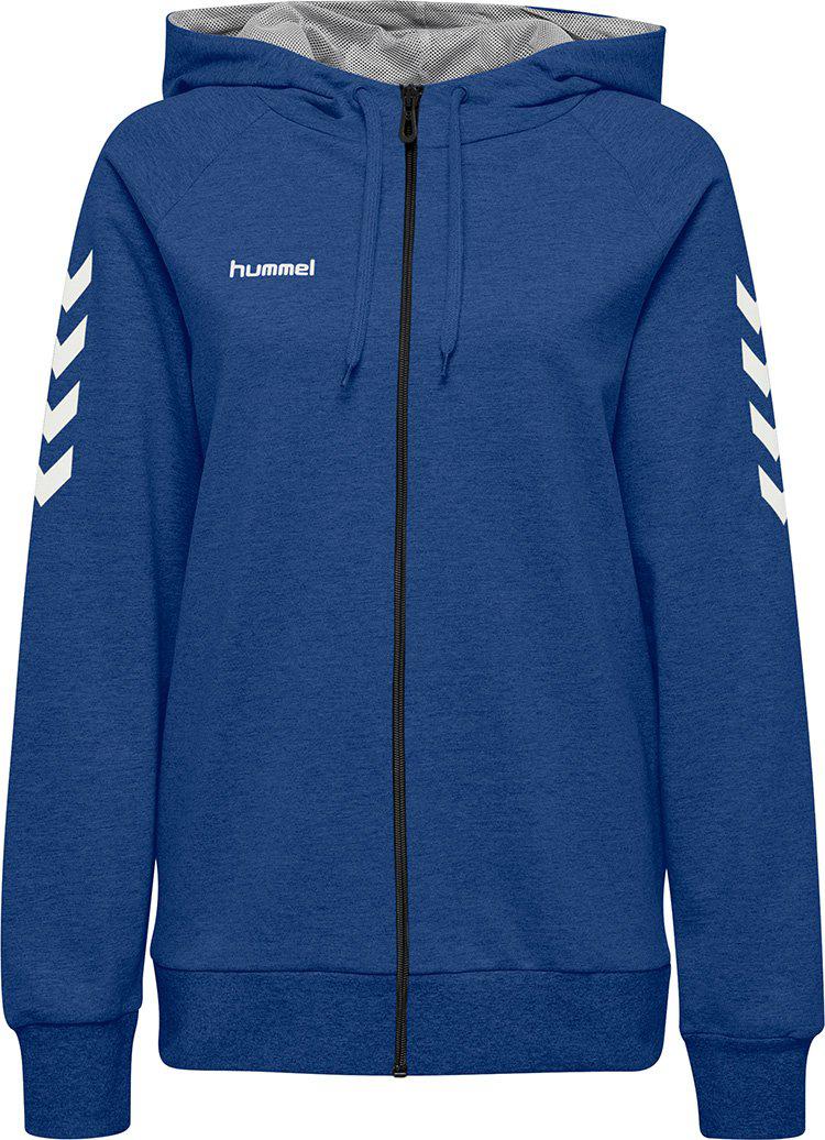 hummel Go Cotton Zip Hoodie (adult)-Soccer Command