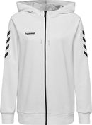 hummel Go Cotton Zip Hoodie (youth)-Soccer Command