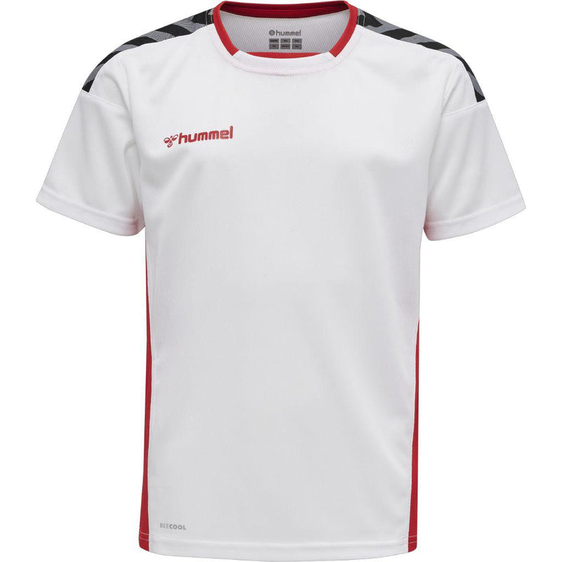 hummel Authentic Poly SS Jersey (youth)-Soccer Command