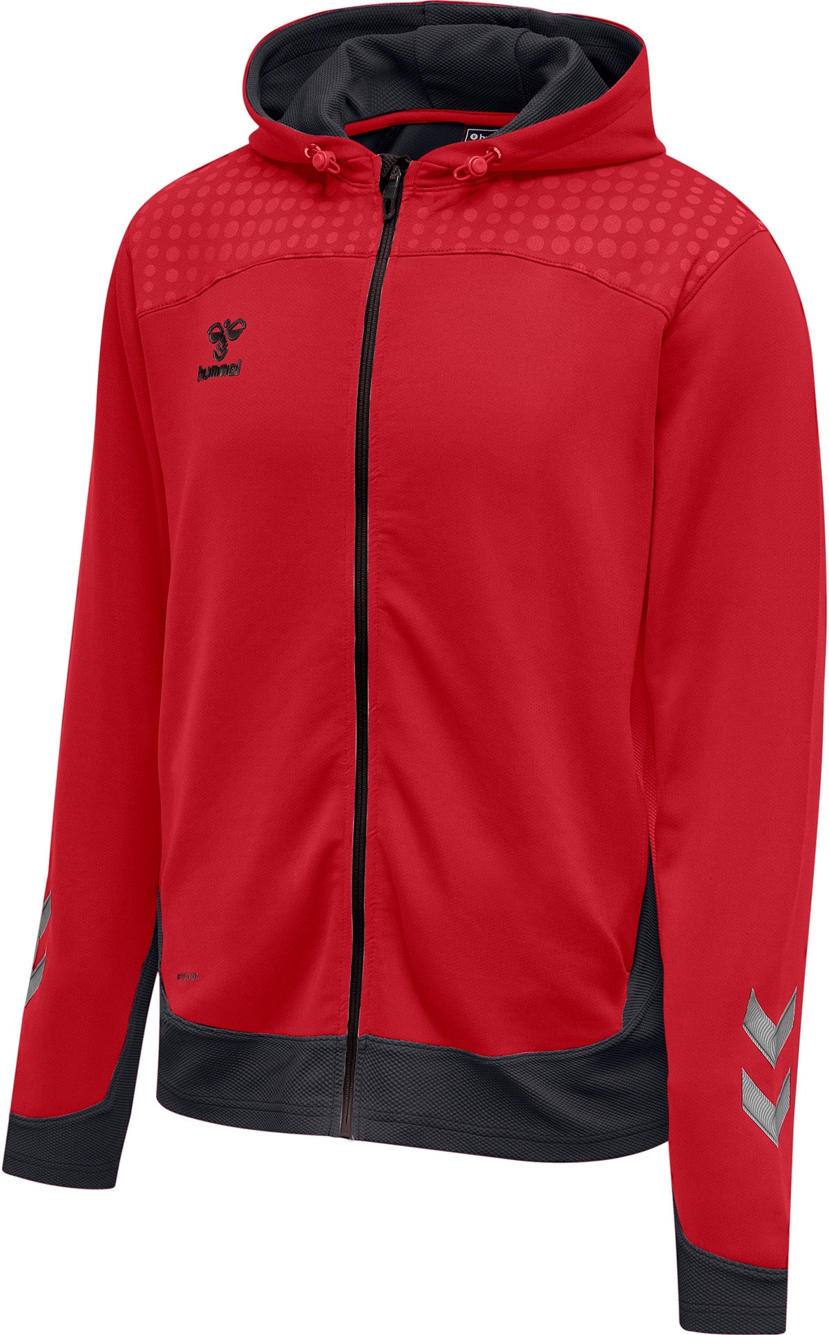 hummel Lead Zip Poly Hoodie-Soccer Command