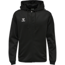 hummel Core XK Poly Zip Hood Sweat-Soccer Command