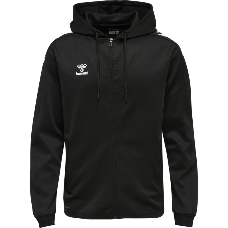 hummel Core XK Poly Zip Hood Sweat-Soccer Command