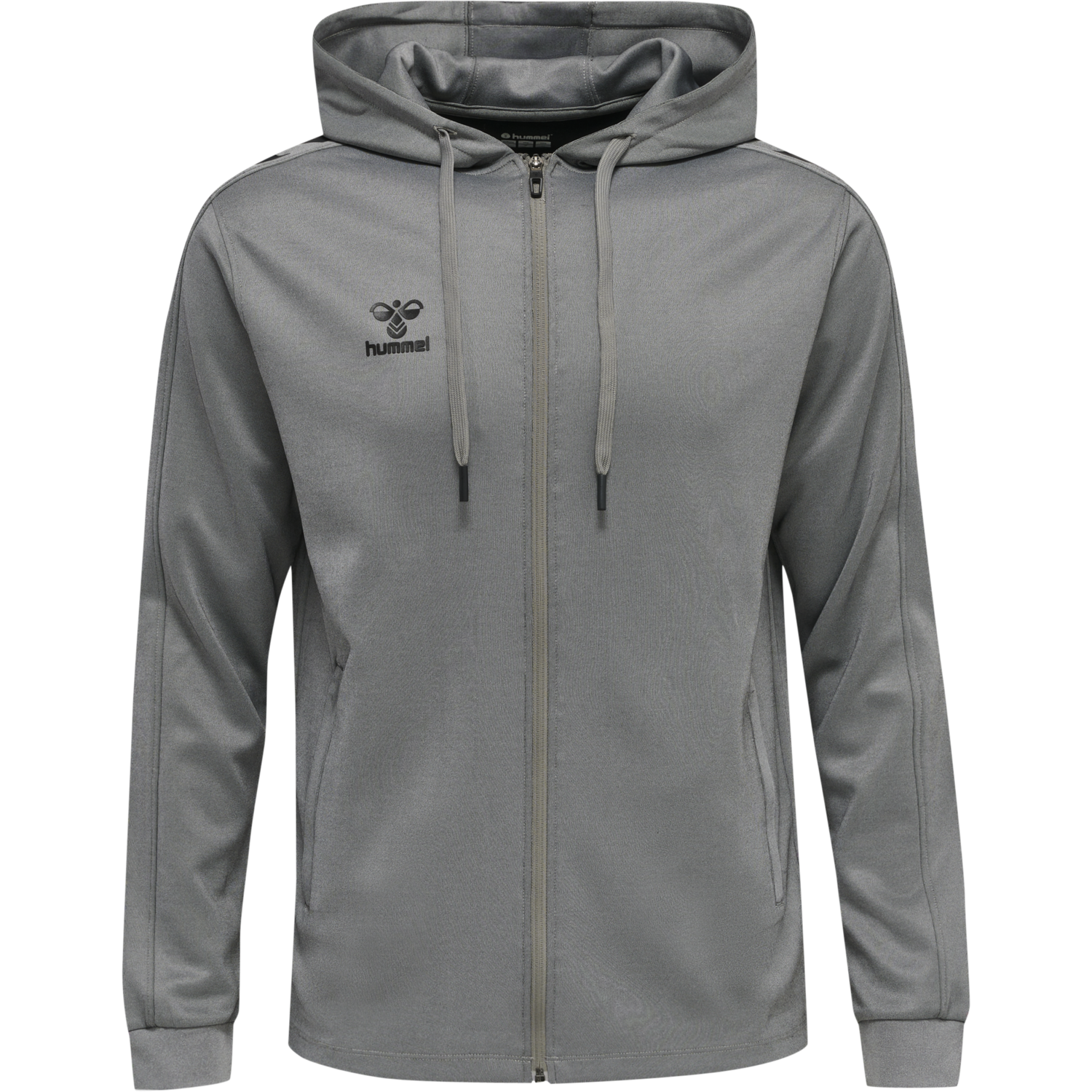 hummel Core XK Poly Zip Hood Sweat-Soccer Command