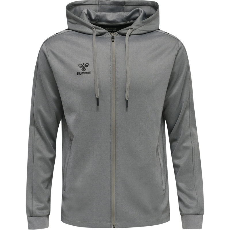 hummel Core XK Poly Zip Hood Sweat-Soccer Command