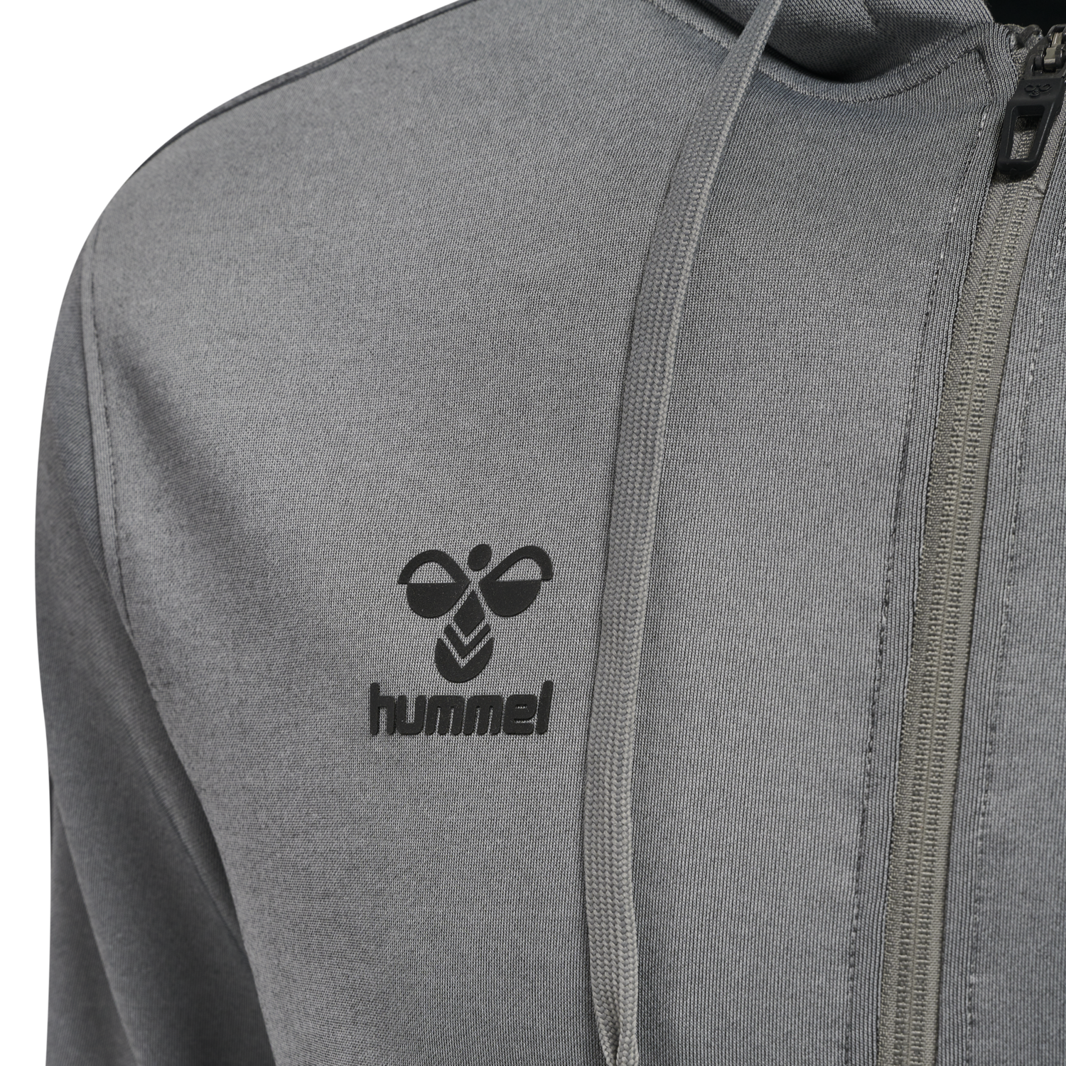 hummel Core XK Poly Zip Hood Sweat-Soccer Command