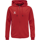 hummel Core XK Poly Zip Hood Sweat-Soccer Command