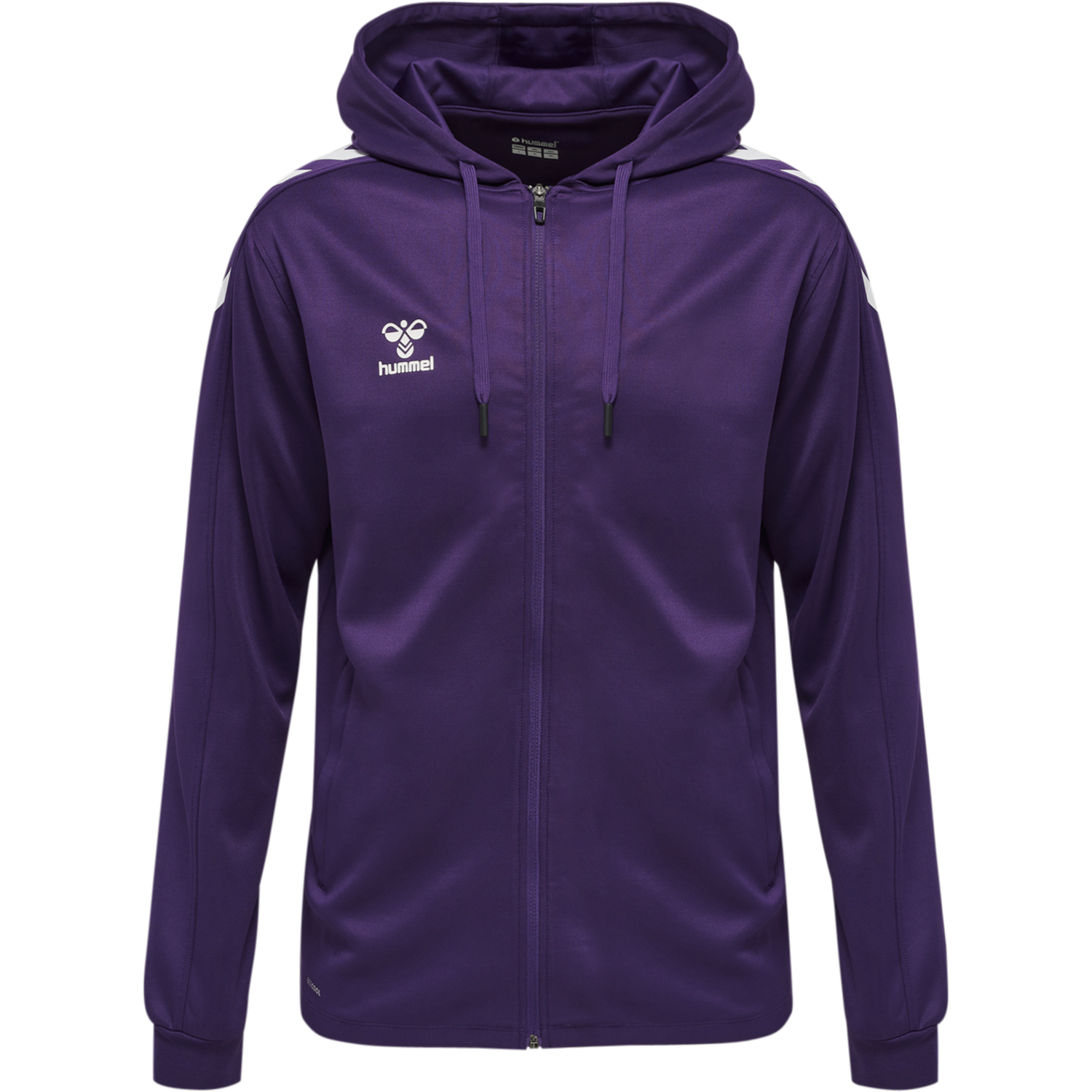 hummel Core XK Poly Zip Hood Sweat-Soccer Command