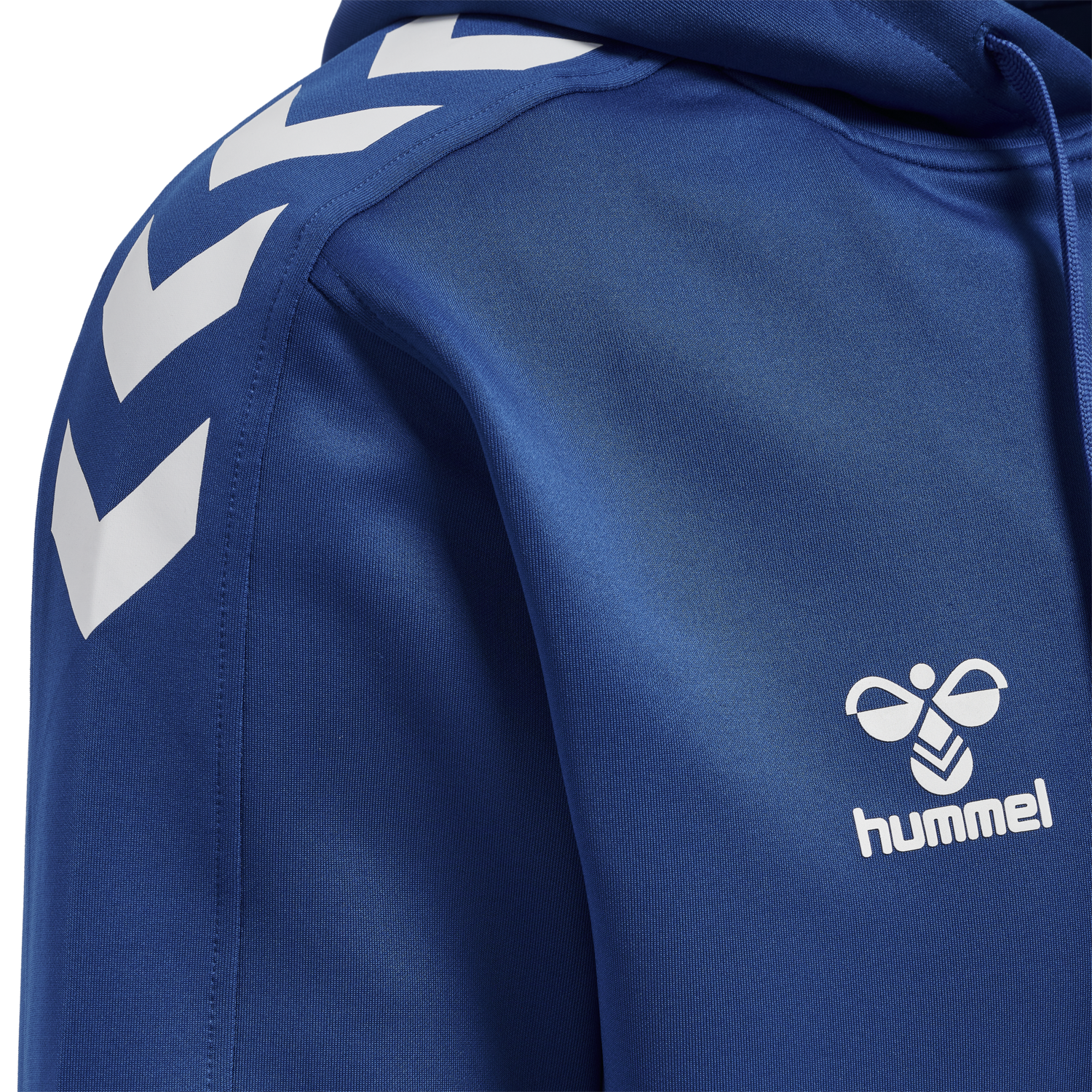 hummel Core XK Poly Zip Hood Sweat-Soccer Command