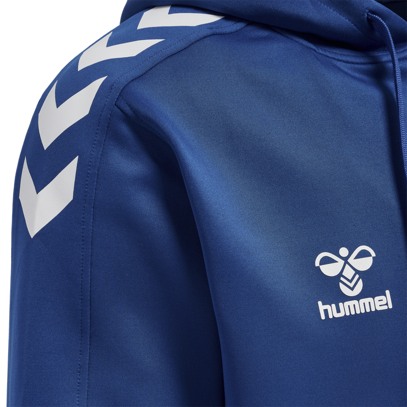 hummel Core XK Poly Zip Hood Sweat-Soccer Command