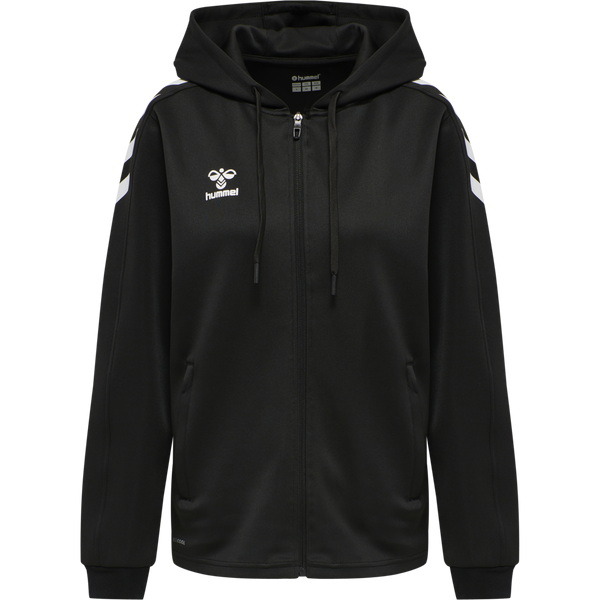 hummel Core XK Poly Zip Hood Sweat (women's)-Soccer Command