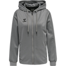 hummel Core XK Poly Zip Hood Sweat (women's)-Soccer Command