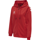 hummel Core XK Poly Zip Hood Sweat (women's)-Soccer Command