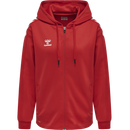 hummel Core XK Poly Zip Hood Sweat (women's)-Soccer Command