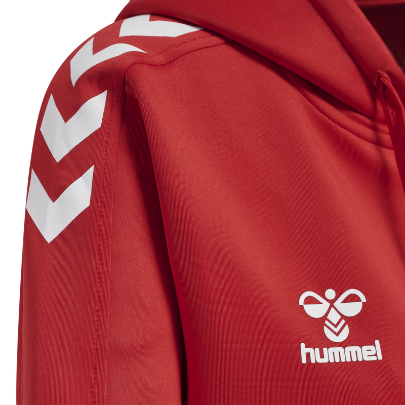 hummel Core XK Poly Zip Hood Sweat (women's)-Soccer Command