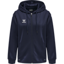 hummel Core XK Poly Zip Hood Sweat (women's)-Soccer Command