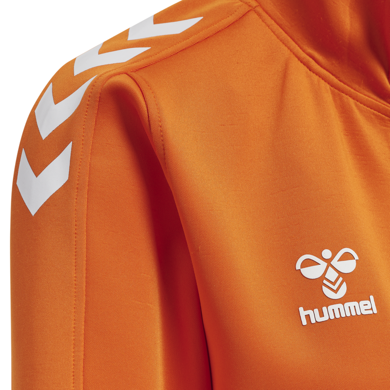 hummel Core XK Poly Zip Sweat (women's)-Soccer Command