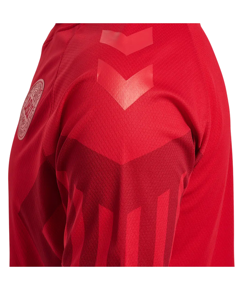 2022 hummel Denmark World Cup Replica Home Jersey (adult)-Soccer Command