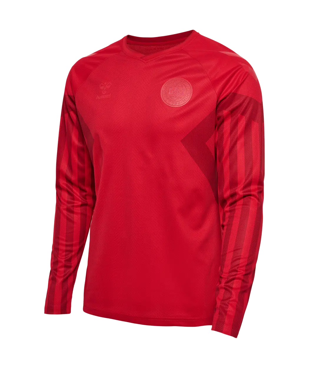 2022 hummel Denmark World Cup Replica Home L/S Jersey (adult)-Soccer Command