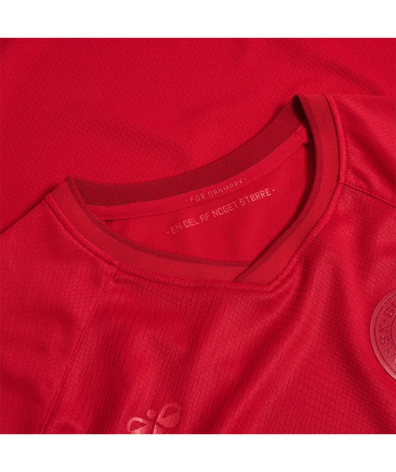 2022 hummel Denmark World Cup Replica Home L/S Jersey (adult)-Soccer Command