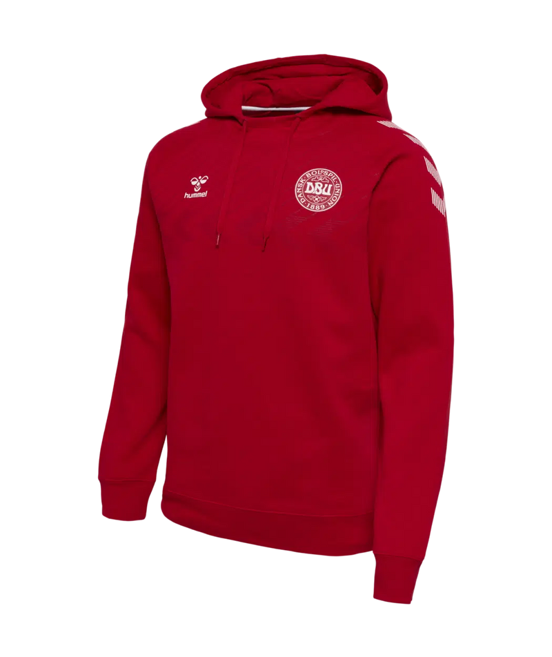 2022 hummel Denmark DBU Fan Hoodie-Soccer Command