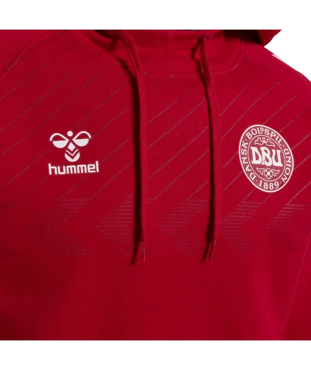 2022 hummel Denmark DBU Fan Hoodie-Soccer Command