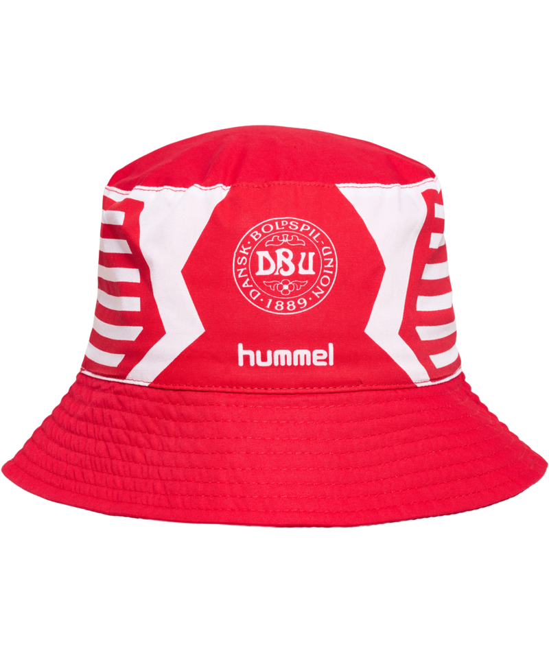 2022 hummel Denmark World Cup DBU Fan 92 Bucket Hat-Soccer Command