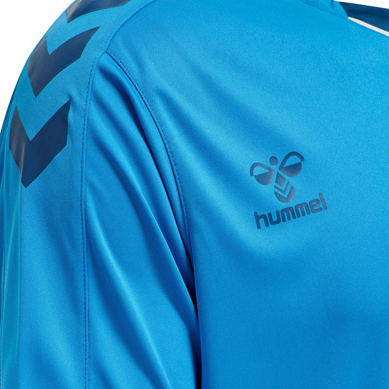 hummel Core XK Poly SS Jersey (youth)-Soccer Command