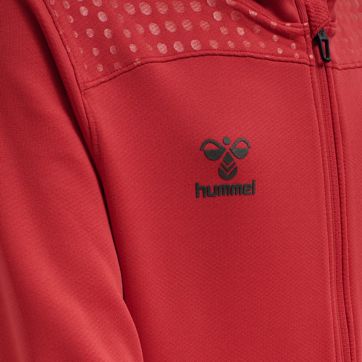 hummel Lead Zip Poly Hoodie-Soccer Command