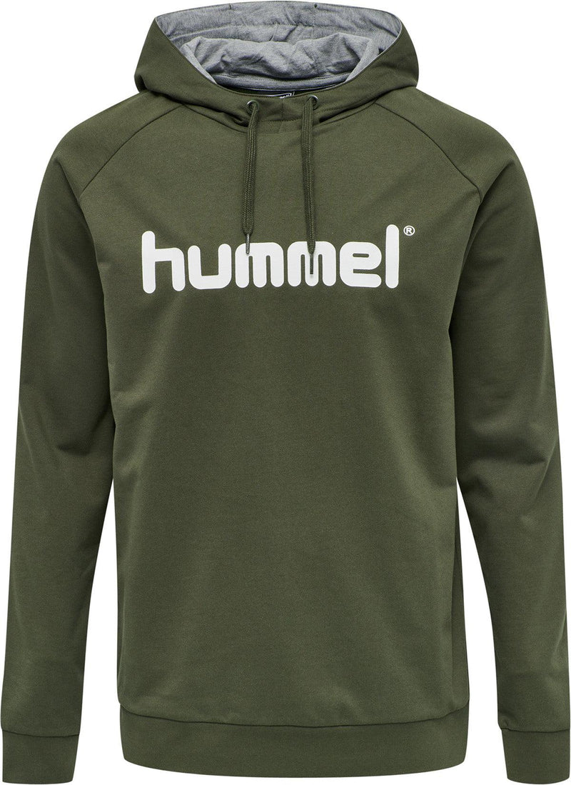 hummel Go Cotton Logo Hoodie (youth)-Soccer Command